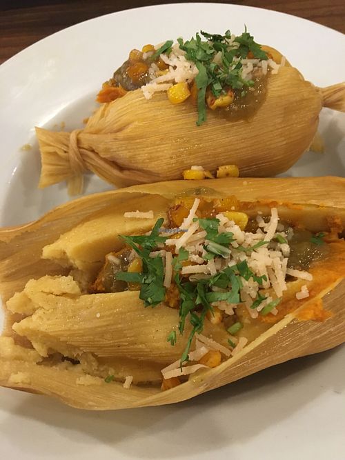 Tamales  at VegeNation in Las Vegas