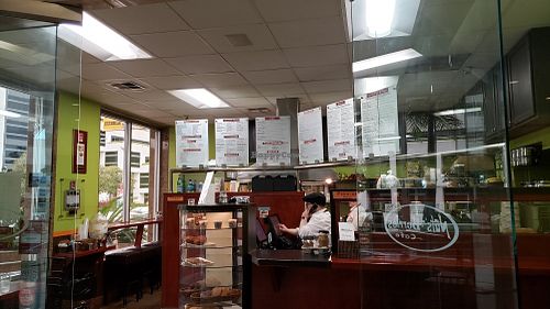 Tiny interior, seating only for five or six. June 2019. at Nuts 'n Berries in Encino