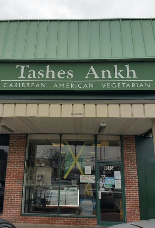 the view from the parking lot at Tashes Ankh in Randallstown