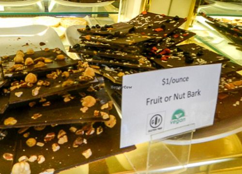 fruit and nut bark at Chocolaterian in Madison