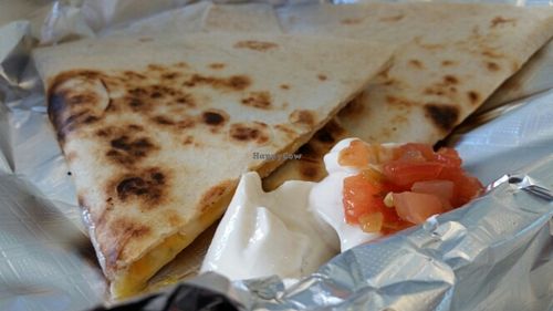 quesadilla at Planet Yum in Vero Beach