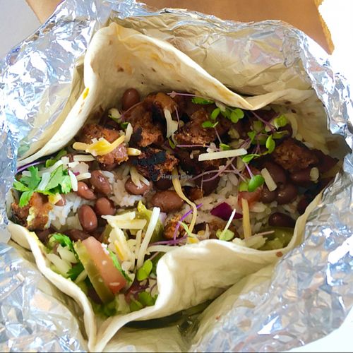 Bean taco  at Planet Yum in Vero Beach