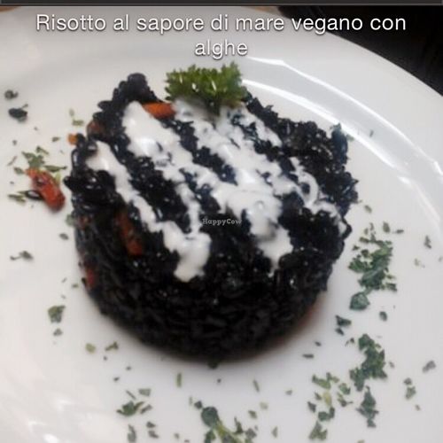 risotto nero at Konnubio in Florence