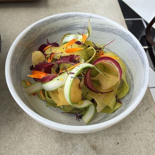 Veg ceviche - wasn't the best dish at Sushi Samba in London