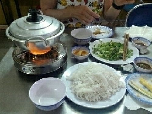 mushroom hotpot addons  at An Nhu in Hoi An