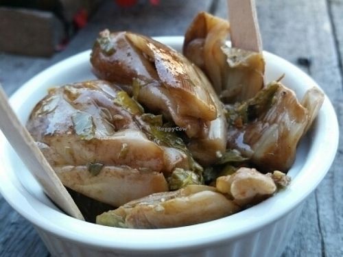 aubergine at Just FaB - Food Bus in East London