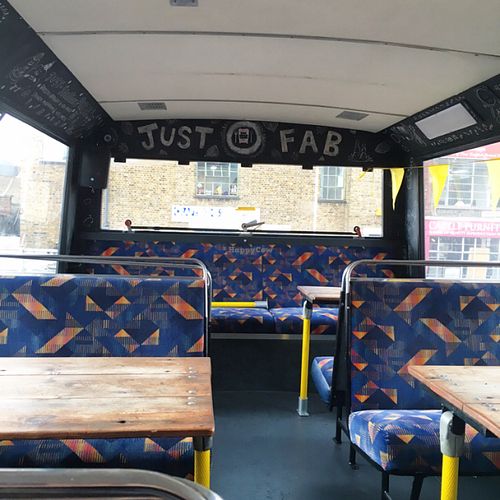 bus at Just FaB - Food Bus in East London
