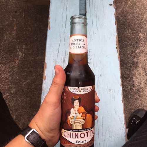 Nice drink! at Just FaB - Food Bus in East London