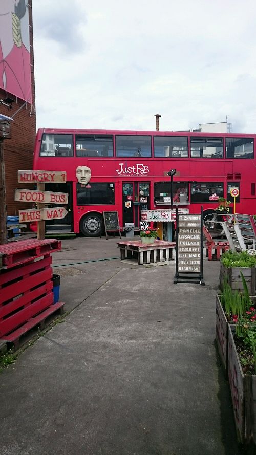 location at Just FaB - Food Bus in East London