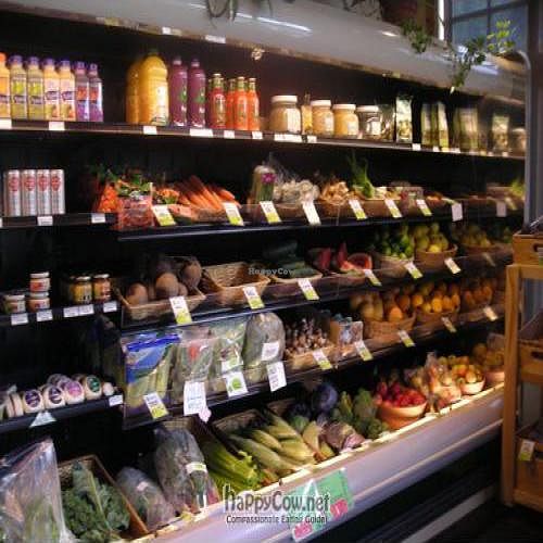 The deli staff deciding what to make next from our produce selection. at Bamboo Market in Steamboat Springs