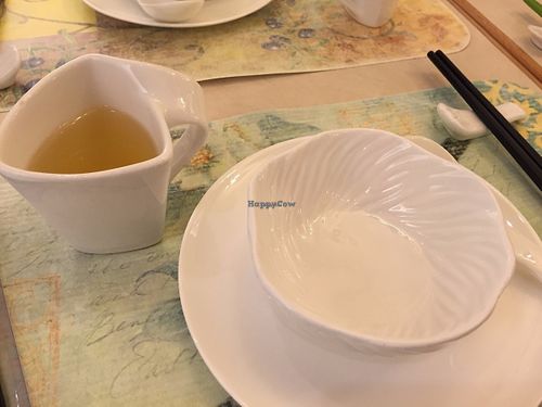 Tea at Joyous Vegetarian in Kowloon