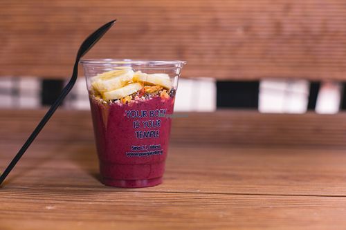 Acai bowl original by Pure Juice Bar at PURE Juice Bar in Athens