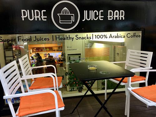 Pure juice bar at PURE Juice Bar in Athens