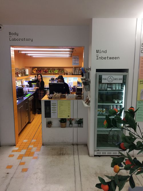 Pure juice bar at PURE Juice Bar in Athens