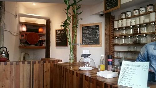 Inside at Elixir Cafe in Cape Town