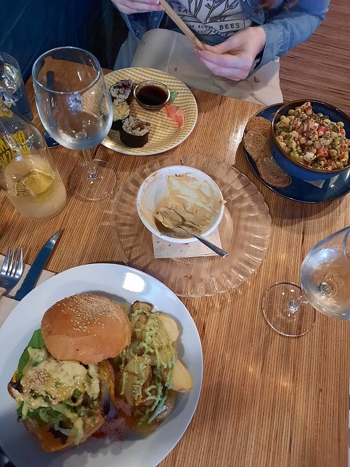  at La Camelia Vegan Bar in Bilbao