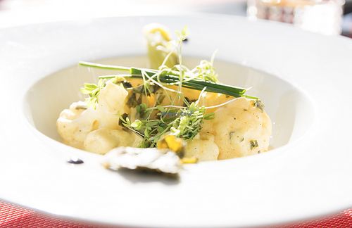 Curried Cauliflower at Kristian's Restaurant in Lanzarote