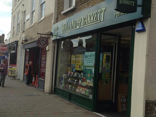 Store front at Holland & Barrett - Eltham in South East London