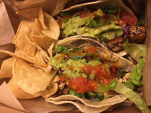 Blackened Tofu Tacos at Bear Tooth Theatrepub in Anchorage