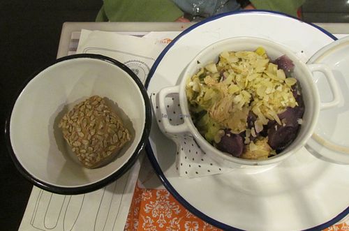 Dilys' meal at Frulez in Bari