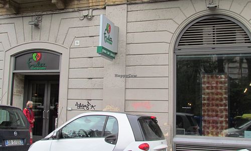 The shop front   at Frulez in Bari