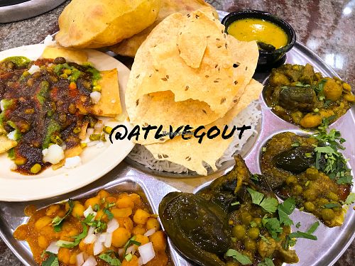 Thali at Chat Patti in Decatur