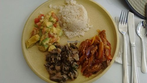 Lunch of the day at Boticasol in Armenia