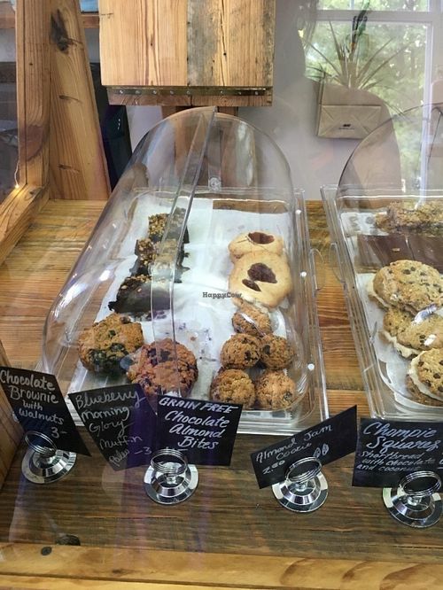 Bakery choices at Harmony Bakery in Baltimore