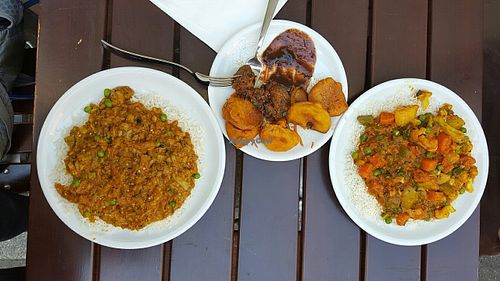 Pankoras and curries at Raja Rani in Heidelberg