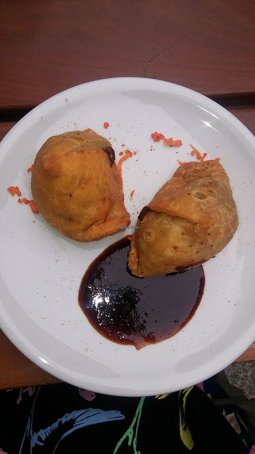 Samosas at Raja Rani in Heidelberg