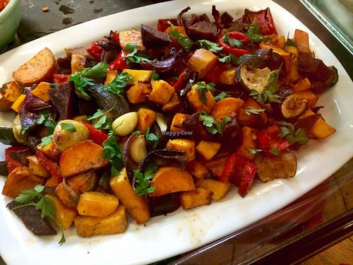 warm salad at Beyond the Kale in Bath