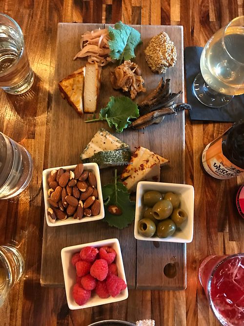 Farmers board.  at GreenSpace Cafe in Ferndale