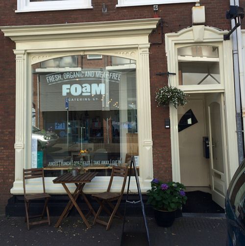 entrance at FOAM in The Hague