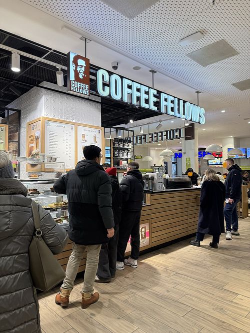 front  at Coffee Fellows - Hauptbahnhof in Frankfurt