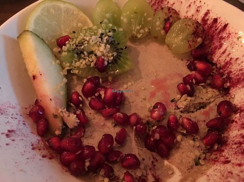 white chocolate dessert at The Bowl - Warschauer Str in Berlin