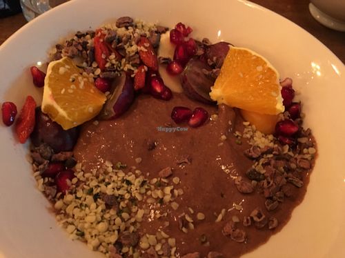 chocolate dessert at The Bowl - Warschauer Str in Berlin