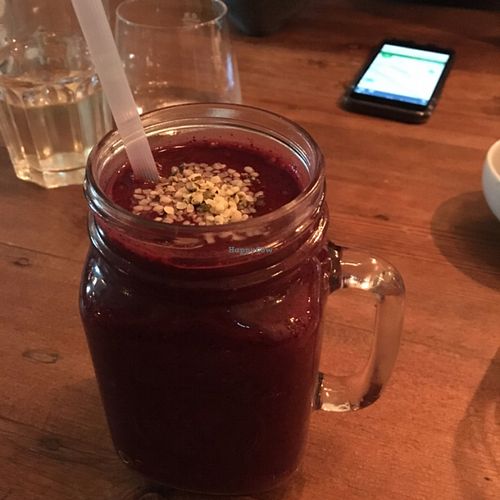 purple haze smoothie  at The Bowl - Warschauer Str in Berlin