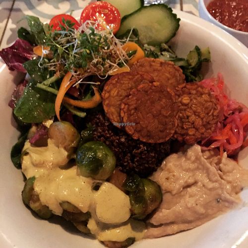 macrobiotic bowl  at The Bowl - Warschauer Str in Berlin