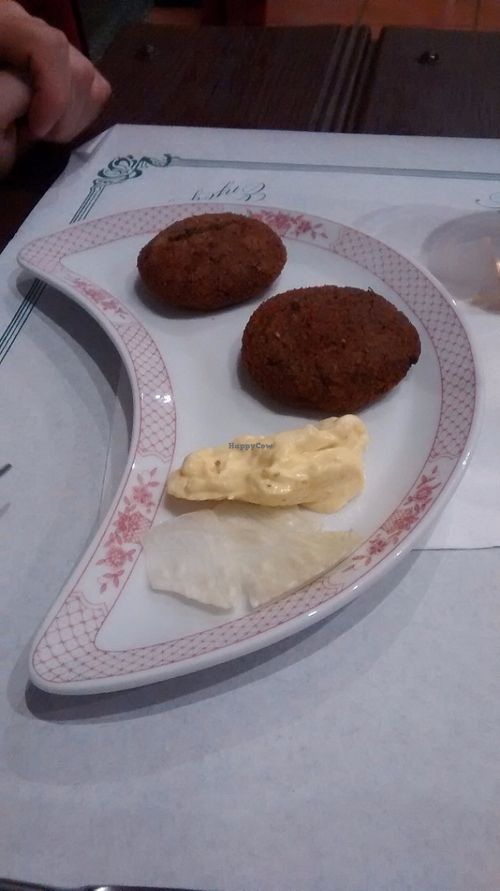 Falafel at Cultura de club in Girona