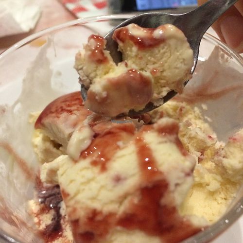 ice cream at Cultura de club in Girona