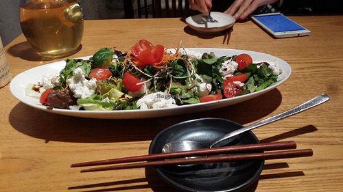 Salad with feta cheese at Slobbie in Seoul