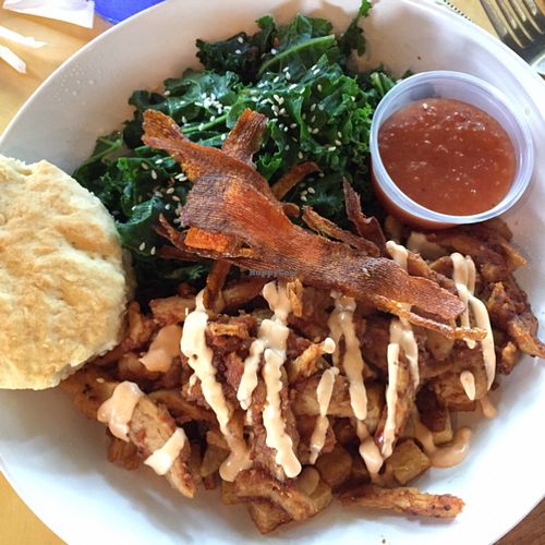 The Herc Bowl at Bean Vegan Cuisine in Asheville