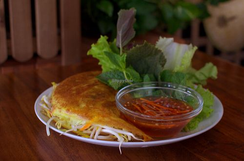 Savoury pancake at Fina's 2 in Fitzroy