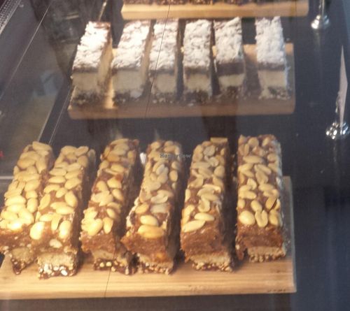 Raw cakes at Fina's 2 in Fitzroy