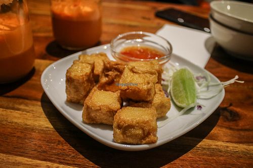 fried tofu at Fina's 2 in Fitzroy