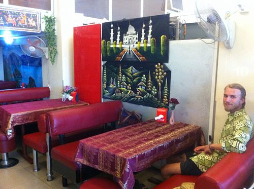 Interior at Besto Restaurant and Mart in Phnom Penh