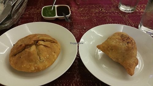Samosa  at Besto Restaurant and Mart in Phnom Penh