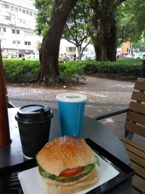 Lovely meal in the park close to the city centre at Ting Ting Cafe in Macau