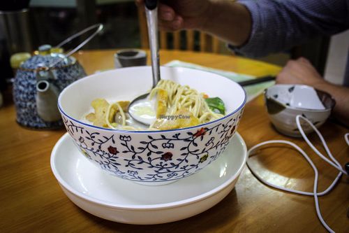 thai coconut milk soup at Thai Vegan 安泰來泰式素食 in Macau
