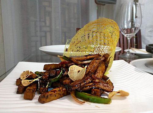 Vegan fine dining at Belencre Vegan Restaurant in Beijing